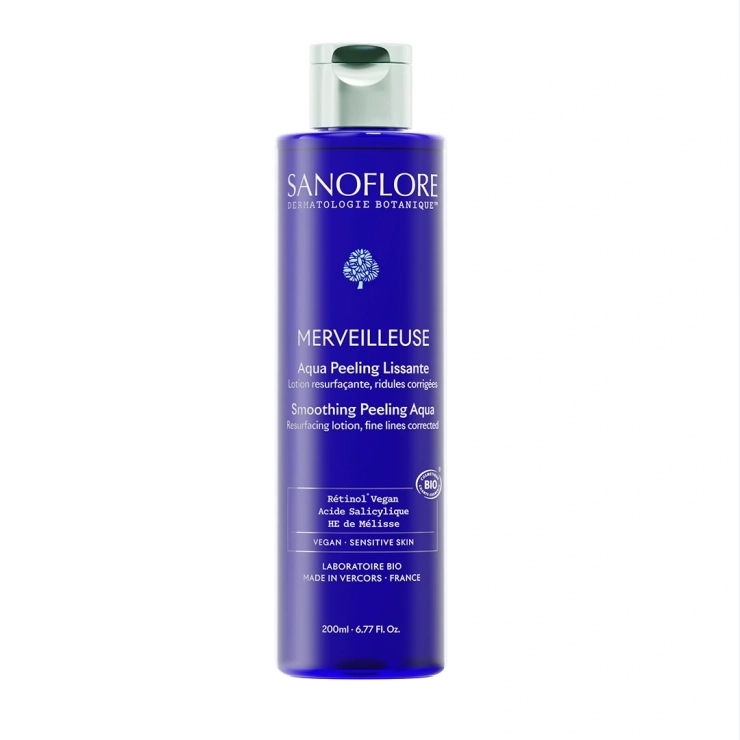 Aqua Peeling | Lotion Lissante Visage certifiée bio | Sanoflore