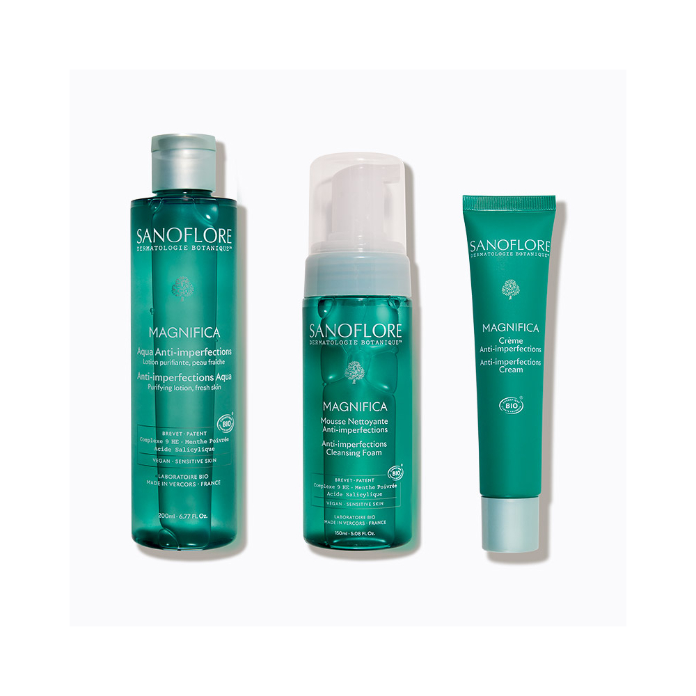 Routine Magnifica : anti-imperfections bio | Sanoflore
