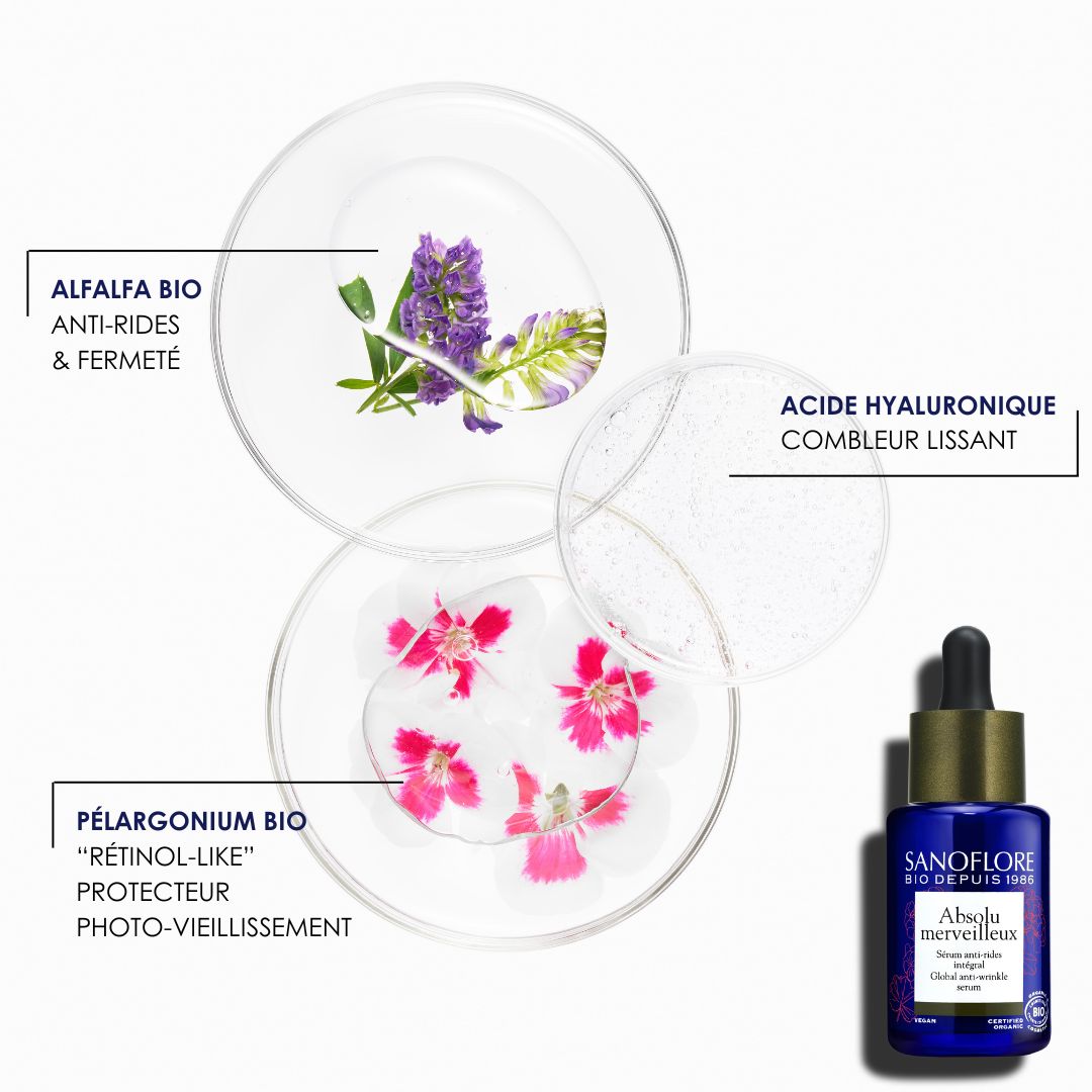 Sérum MErveilleux Sanoflore anti-rides